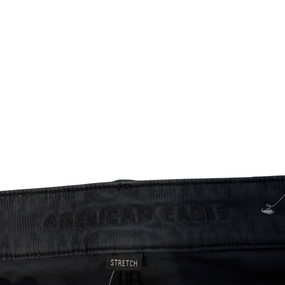 American Eagle Outfitters Black Stretch Corduroy Jeans Size 4 - Picture 2 of 5